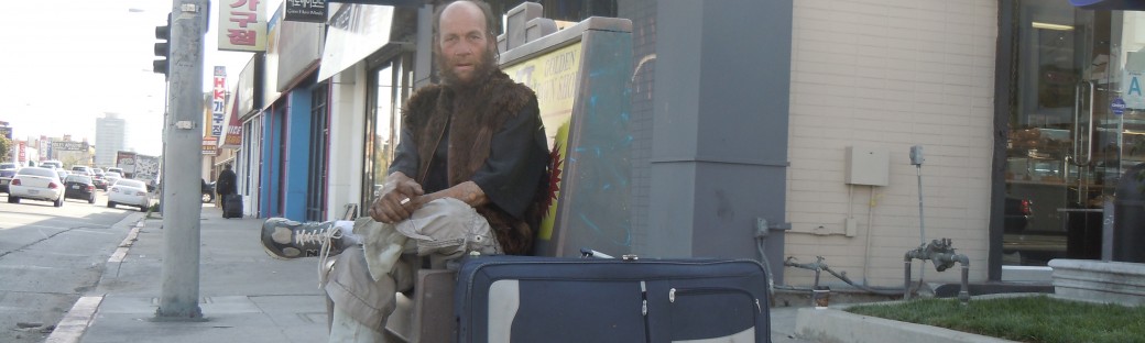 A Homeless Man on Western Avenue
