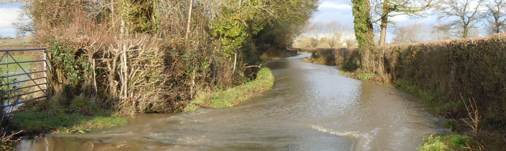 Some roads we still flooded on Christmas Eve.