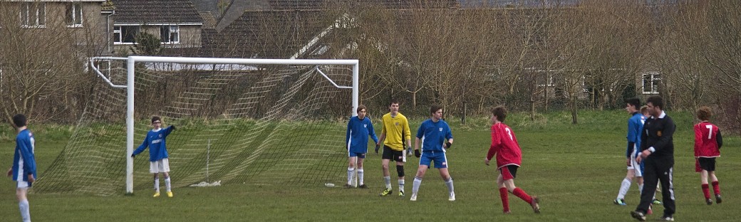 Soccer on a Saturday afternoon