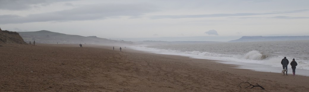 The Jurassic Coast on a Winter Day