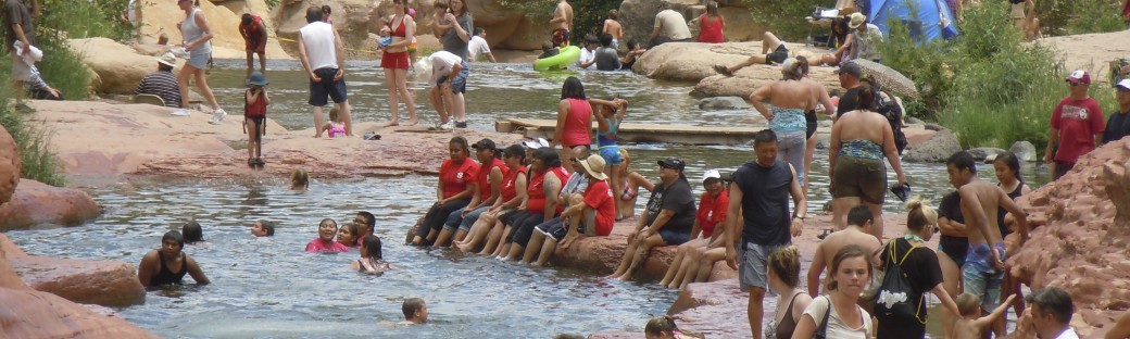 At Slide Rock