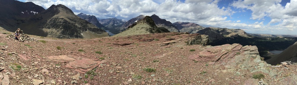 Looking East from aHigh Ride at Glacier Park